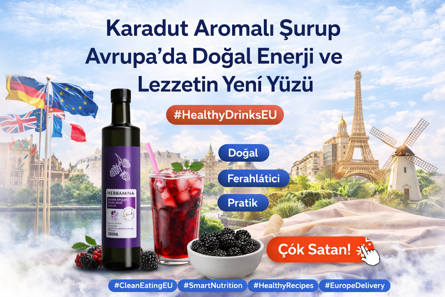 Karadut Aromalı Şurup