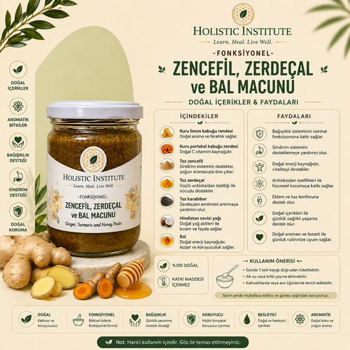 Pasta Funzionale allo Zenzero, alla Curcuma e al Miele - Supporto per l'Immunità e l'Energia