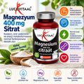 Citrato de magnesio 400 mg – 40 porciones en polvo