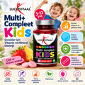 Multi+ Compleet Kids – Çocuklar İçin Multivitamin ve Mineral, 60 Çiğneme Tableti
