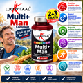 Multi+ Man Compleet – Erkeklere Özel Multivitamin ve Mineral Kompleksi (120 Tablet)