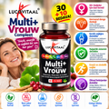 Multi+ Vrouw Compleet – Kadınlara Özel Multivitamin ve Mineral Desteği – 40 Tablet