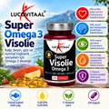 Aceite de Pescado Omega 3 Súper + Vitamina E – 210 Cápsulas