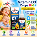 Vitamin D3 Drops Kids – Bebek ve Çocuklar İçin D3 Vitamini Damlası 50 ml