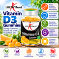 Gommine alla vitamina D3 – 60 pezzi | Vitamina D3 senza zucchero