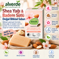 Shea Yağı ve Badem Sütlü Doğal Krem Sabun – 100 g