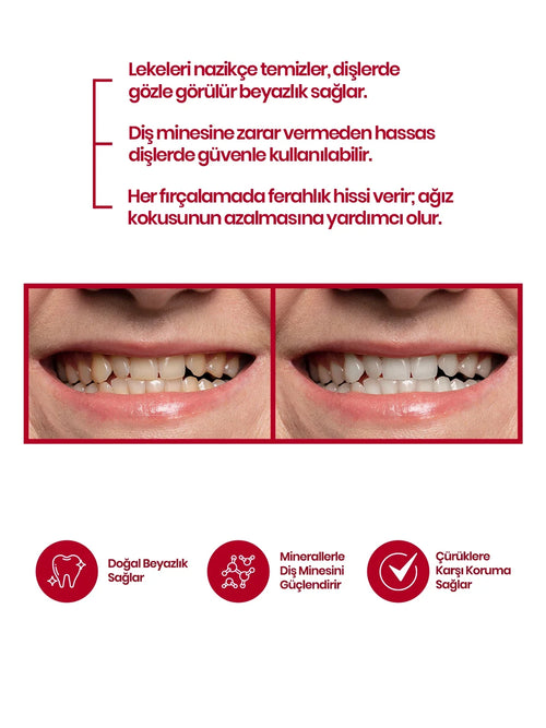 Polvere di Corallo Rosso Sbiancante per Denti (50 gr)