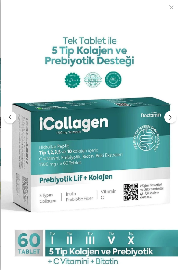 iCOLLAGEN PREBIOTIK LIF + KOLAJEN